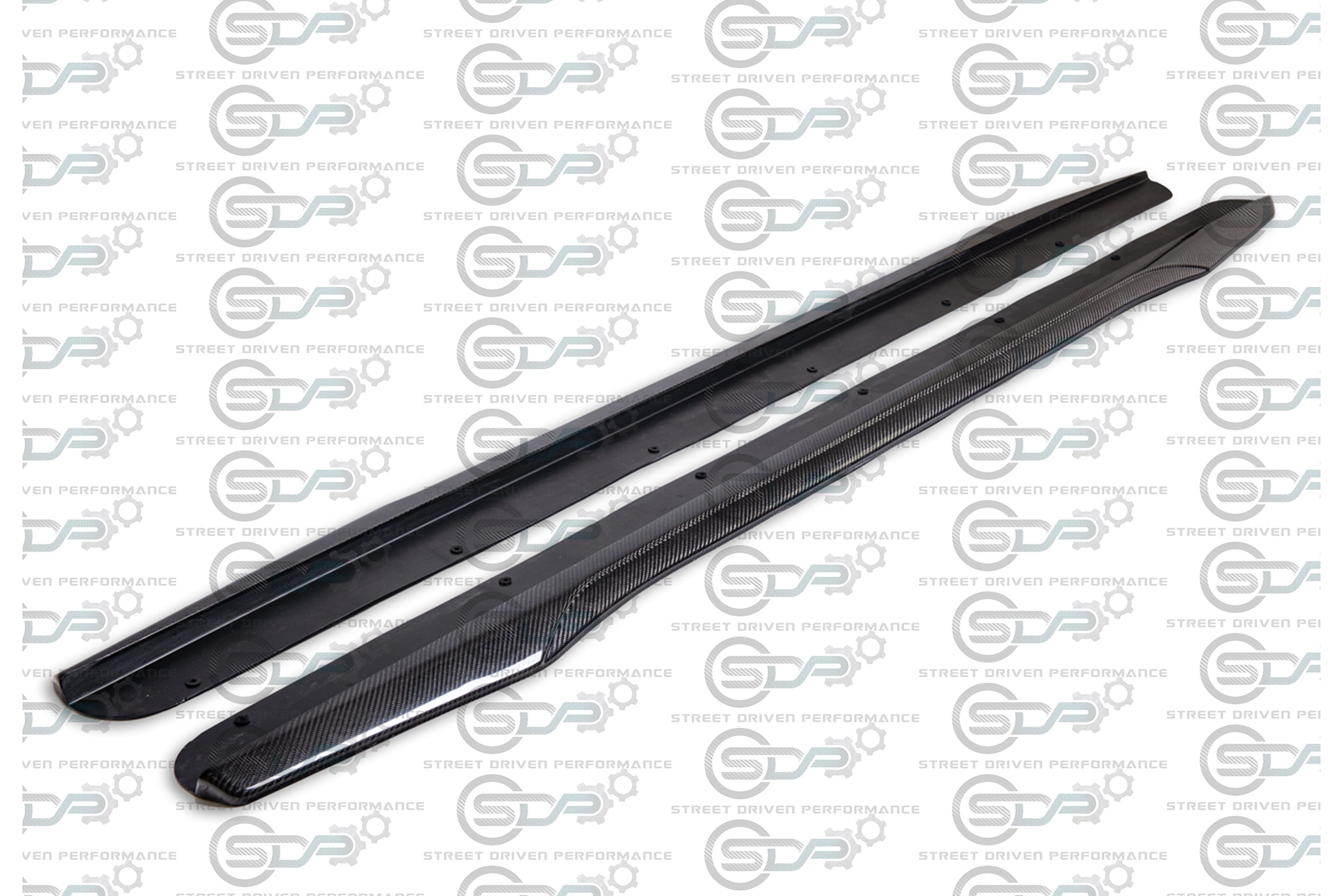 2009-2015 CTS-V V2 - Carbon Fiber Side Skirts Rocker Panels Ground Effects